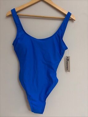 No Boundaries New! Women’s Royal Blue One-Piece Swimsuit size M 8-10